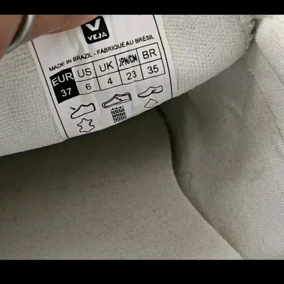 Veja Womens Esplar Sneaker Extra White & Menthol Sustainable Minimalist Shoe 6 - Picture 11 of 16